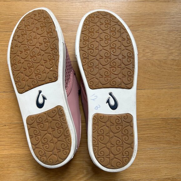 OLUKAI Pehuea Slip On Comfort Beach Shoes Sneaker Pink Sz 9 - Picture 5 of 6